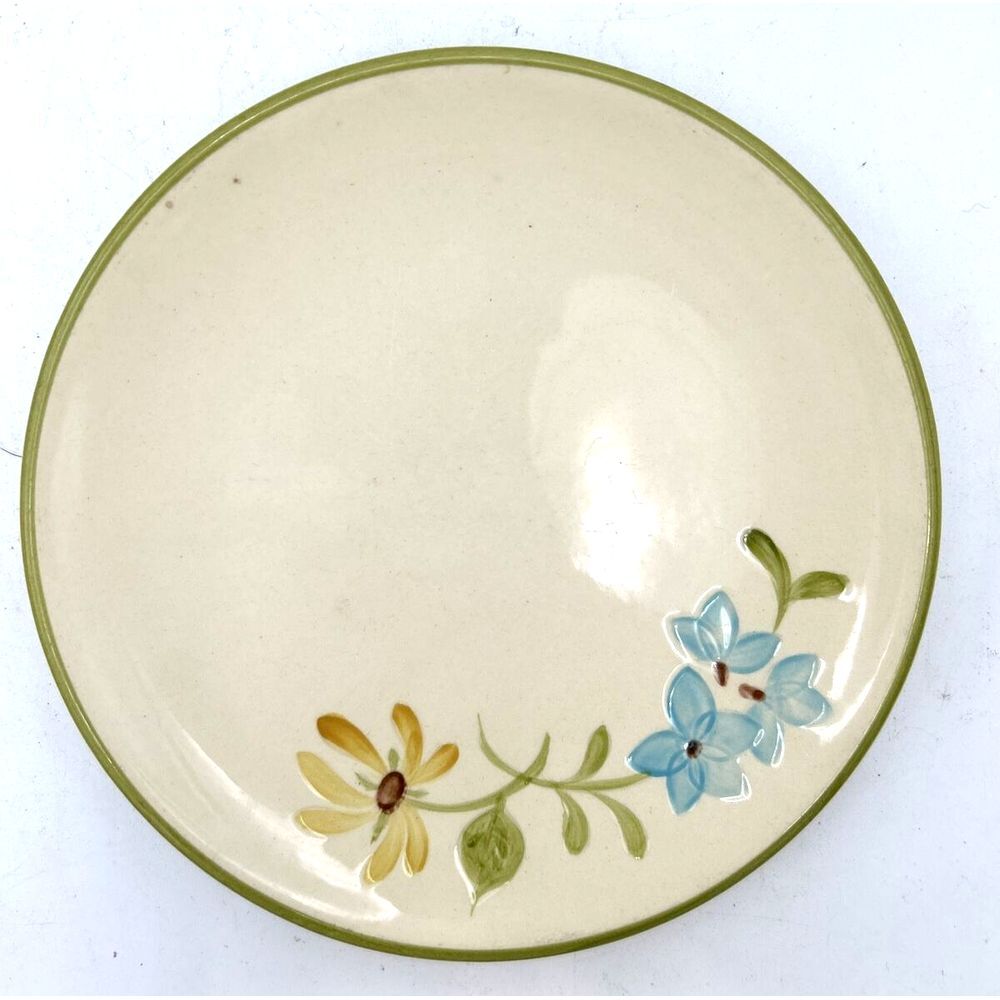Vtg Franciscan Earthenware Daisy Bread Dessert Plate Gladding McBean Made in USA